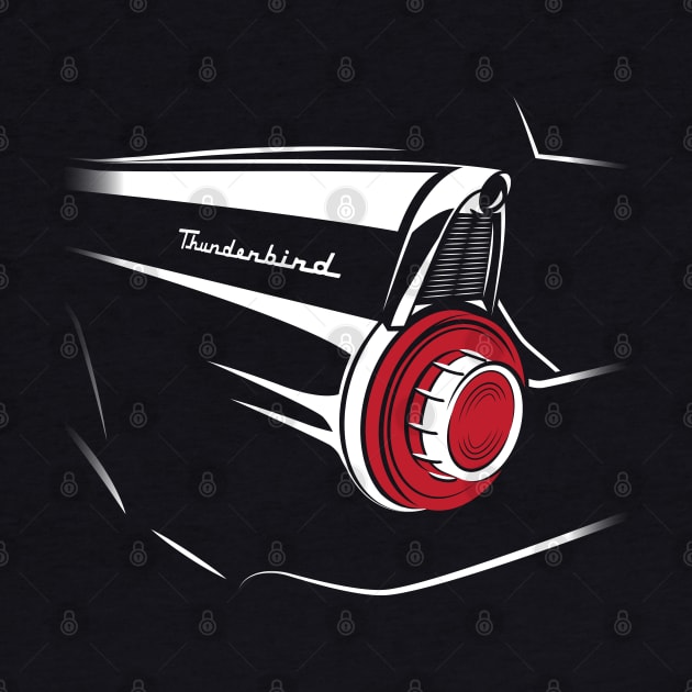 1956 Ford Thunderbird by CandyUPlanet
